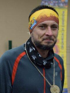 Łukasz during Obidowa Głuszec Półmaraton Górski (Jesień) 2019