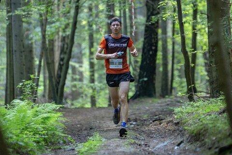 Sebastian during Zamczyska Trail 2020