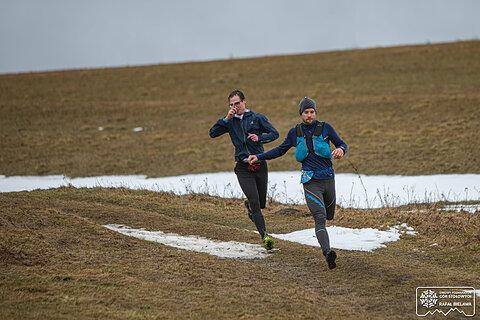 Michał during Zimowy Półmaraton Gór Stołowych 2021