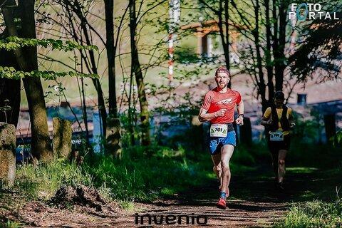 Dawid during Półmaraton Górski Jedlina-Zdrój 2021