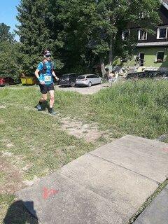 Marcin during Supermaraton Gór Stołowych 2021