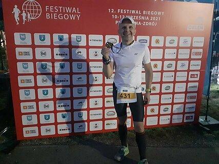 Andrzej during Bieg 7 Dolin 2021