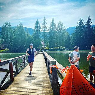 Rafał during Garmin Ultra Race Radków 2021