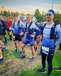 Rafał during Maraton Karkonoski 2021