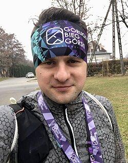 Paweł during Gorlicki Bieg Górski 2021