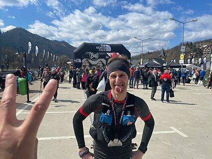 Robert during Pieniny Ultra-Trail 2022