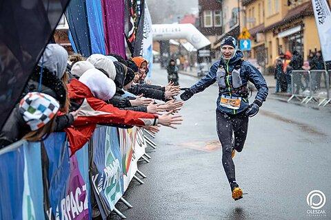 Miłosz during Zimowy Ultramaraton Karkonoski 2023