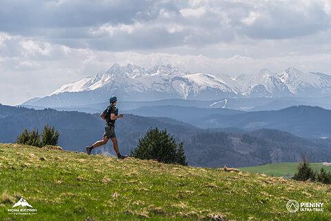 Przemysław during Pieniny Ultra-Trail 2023