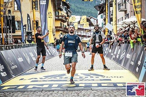 Przemysław during Lavaredo Ultra Trail 2023