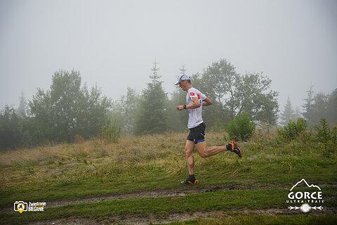 Szymon during Gorce Ultra-Trail 2023