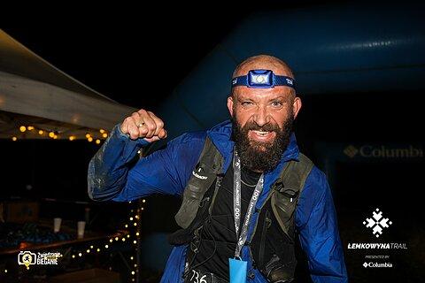 Grzegorz during Łemkowyna Ultra-Trail® 2023