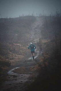 Piotr during Baran Trail Race Zima 2024