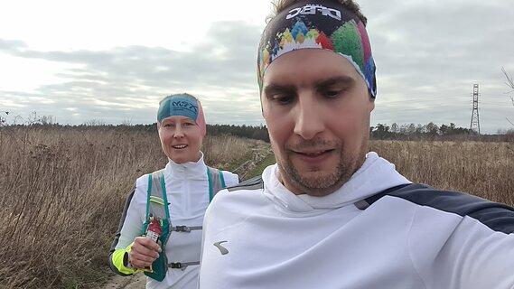 Eryk during Ultramaraton Zielonogórski Nowe Granice 2024