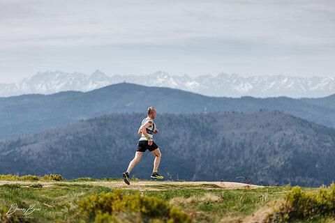 Konrad during XRun - Pani Mogiła 2024
