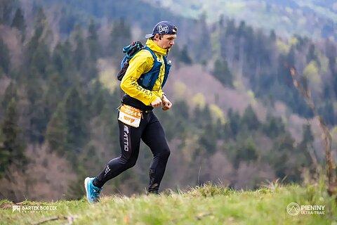 Przemysław during Pieniny Ultra-Trail 2024
