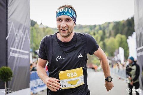 Jakub during Pieniny Ultra-Trail 2024