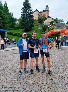 Andrzej during Rychlebský Maraton 2024