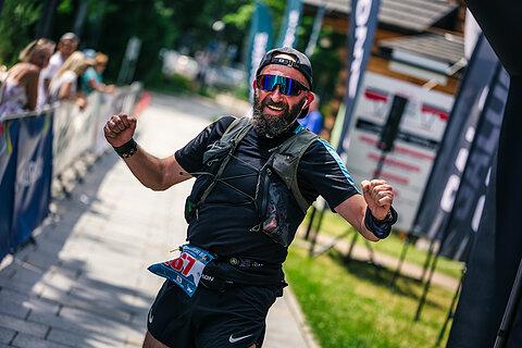 Grzegorz during Zakopiański weekend biegowy z Sokołem 2024
