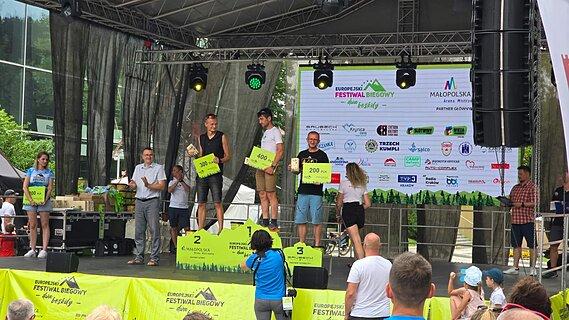 Krzysztof during Europejski Festiwal Biegowy 2024