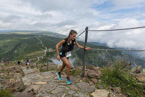 Katarzyna during 3 X Śnieżka = 1 X Mont Blanc 2024