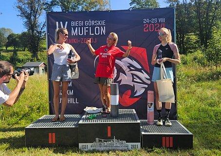 Ewelina during Biegi Górskie Muflon 2024