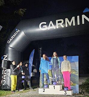 Ewelina during Diablak SkyMarathon 2024