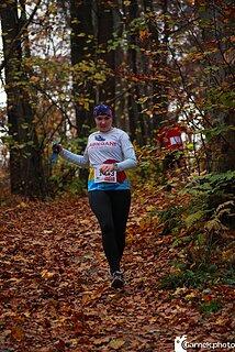 Katarzyna during Grand Prix Krakowa w biegach górskich 2024