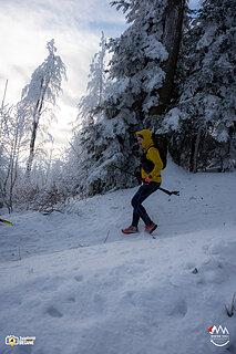 Miron during Winter Trail Małopolska 2024