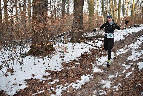 Andżelika during Ultramaraton Annogórski 2025