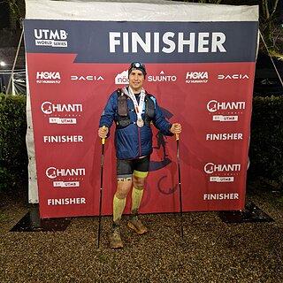 Eryk during Chianti Ultra Trail 2025