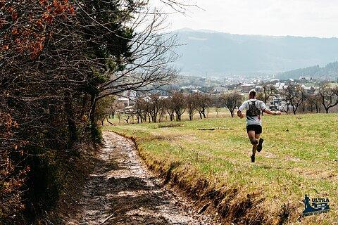 Konrad during Ultra Miles of Beskid Wyspowy 2025