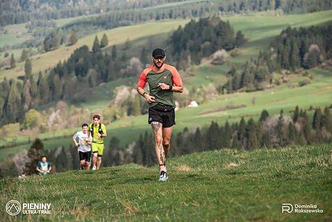 Damian during Pieniny Ultra-Trail 2025