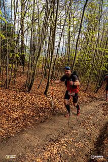 Miron during Pieniny Ultra-Trail 2025