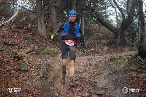 Piotr during Pieniny Ultra-Trail 2025