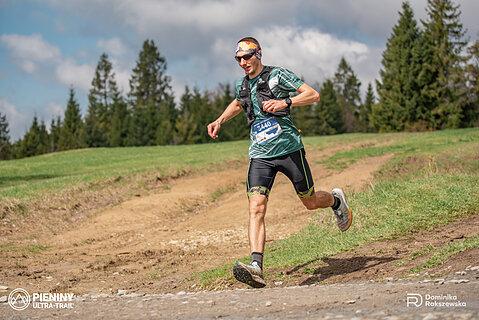 Michał during Pieniny Ultra-Trail 2025