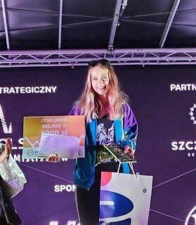 Sabina during Pieniny Ultra-Trail 2025