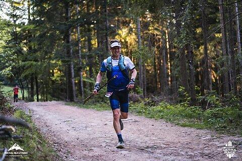 Paweł during Garmin Ultra Race Myślenice 2025