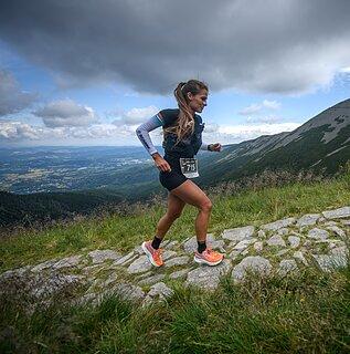 Katarzyna during 3 X Śnieżka = 1 X Mont Blanc 2025