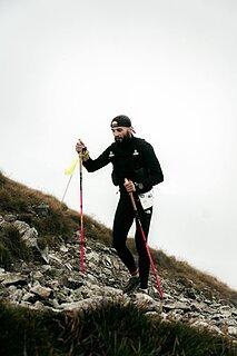 Michał during Bieg Ultra Granią Tatr 2025