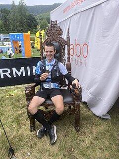 Rafał during Garmin Ultra Race Radków 2025