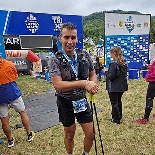 Eryk during Garmin Ultra Race Radków 2025