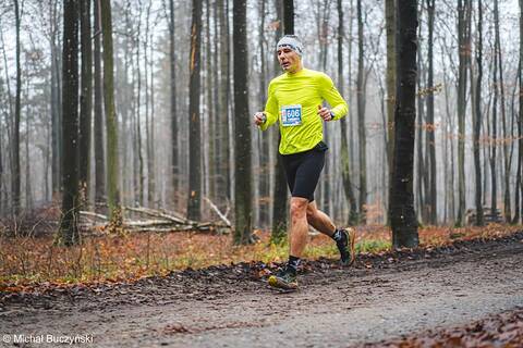 Damian during Garmin Ultra Race Gdańsk 2025