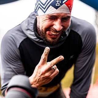 Marek during Łemkowyna Ultra-Trail® 2025