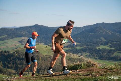 Marek during Pieniny Ultra-Trail 2025