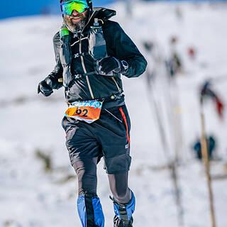 Grzegorz during Zimowy Ultramaraton Karkonoski 2025