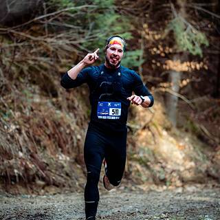 Marek during XRun - Tajemnicze Kopce 2026