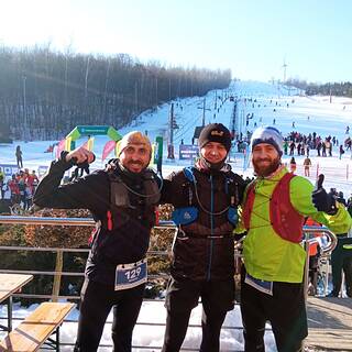 Rafał during Trail Kamieńsk 2026