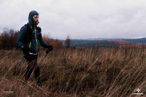 Rafał during Łemkowyna Ultra-Trail® 2025