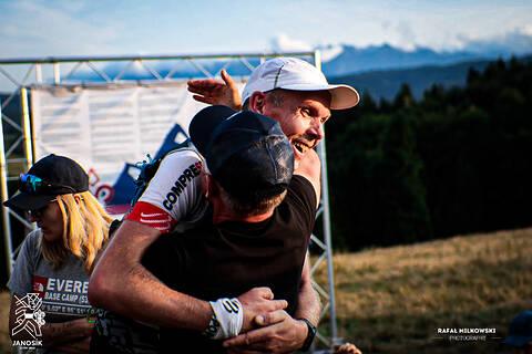 Mariusz during Janosik Ultra Race 2025