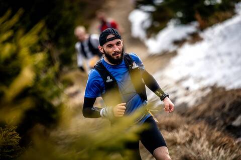 Michał during XRun - Szczyrk 2026